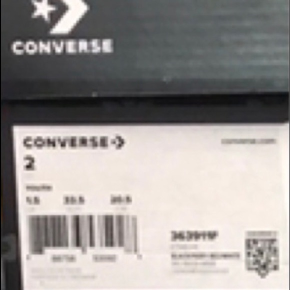 Converse & Hello Kitty 363914F Ctas OX 14F Fiery Red Kids Size Low Top Sneakers - Picture 8 of 8